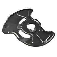 2x febi mudguard mounting plate for brake disc, front, for MERCEDES W203, S203, CL230, C209, A209