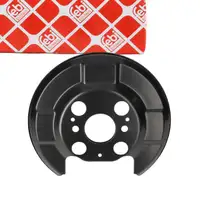 febi 186132 Spritzblech Abdeckblech Bremsscheibe f&uuml;r HONDA Civic 8 Hatchback FN FK hinten