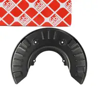 febi 186151 Mudguard/Cover Plate for Brake Disc, Front, for MERCEDES Viano Vito/Mixto W639