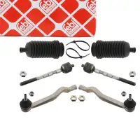 febi Spurstangensatz Spurstange + Kopf f&uuml;r DACIA Logan Sandero Vorderachse 6001550442