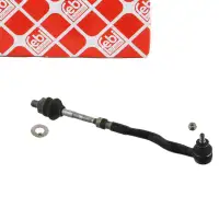febi 06636 Tie rod + end for BMW 3 Series 316i with front right steering damper 32111139318