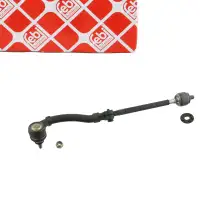 febi 11406 Spurstange + Kopf f&uuml;r RENAULT Laguna 1 B56 556 K56 Vorderachse links 7701467501