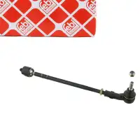 febi 24260 Spurstange + Kopf f&uuml;r VW Golf 2 Jetta 2 mit Servo Vorderachse rechts 191422804C