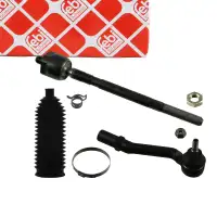 febi Spurstange + Lenkmanschette f&uuml;r CITROEN C2 JM C3 1 PEUGEOT 1007 vorne rechts 3812.E1