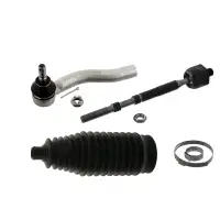 febi Spurstange + Lenkmanschette f&uuml;r CITROEN C1 1 2 PEUGEOT 107 TOYOTA Aygo vorne links