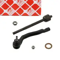 febi Spurstange + Kopf f&uuml;r RENAULT Kangoo Grand Kangoo 2 Vorderachse links 7701478407