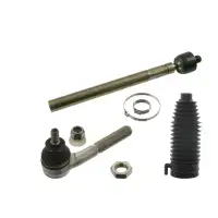 febi 39000 Spurstange + Lenkmanschettensatz f&uuml;r PEUGEOT 9D 9U Vorderachse links 3812.C7