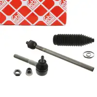 febi Spurstange + Lenkmanschette f&uuml;r PEUGEOT 206/CC/SW ohne Servo vorne rechts 3812.C5