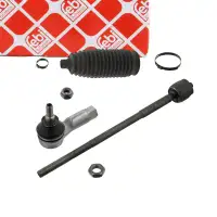febi Spurstange + Lenkmanschette f&uuml;r PEUGEOT 4007 CITROEN C-Crosser vorne 3817.74