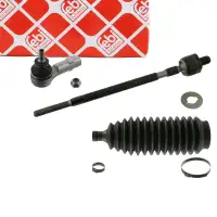 febi Tie Rod + Steering Boot for VOLVO S40 1 644 V40 Station Wagon, Front Left/Right 30875012