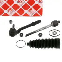 febi Spurstange Gelenkstange + Lenkmanschette f&uuml;r BMW X5 vorne links rechts 32106774336
