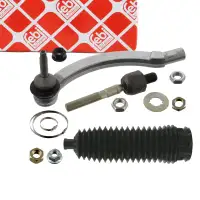 febi Tie Rod + Steering Boot for VOLVO S60 1 384, V70 1 2, XC70 1 295 (Front Left) 274179