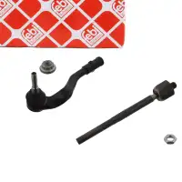 febi 43795 Spurstange + Kopf f&uuml;r AUDI A6 C7 A7 4GA 4GF Q5 8RB Vorderachse links 4G0423810A