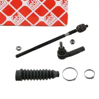 febi Spurstange + Lenkmanschette f&uuml;r VW Polo 6V Caddy 2 SEAT Ibiza 2 6K vorne links