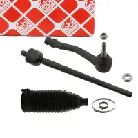 febi Spurstange + Lenkmanschette f&uuml;r CITROEN C4 1 2 PEUGEOT 3008 5008 vorne rechts 3812.F2