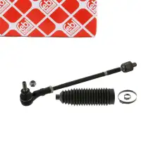 febi Spurstange + Lenkmanschette f&uuml;r VW Golf 4 AUDI A3 8L SKODA Octavia 1 1U vorne rechts