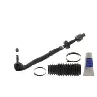 febi Spurstange + Lenkmanschette f&uuml;r BMW 5er E39 520-530i 520-530d vorne links 32111091767