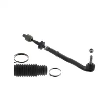 febi Spurstange + Lenkmanschette f&uuml;r BMW 5er 520-530i 520-530d vorne rechts 32111091768