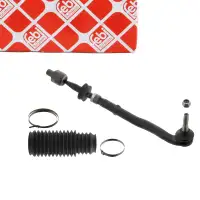 febi Spurstange + Lenkmanschette f&uuml;r BMW 5er 520-530i 520-530d vorne rechts 32111091768