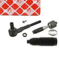 febi Spurstange + Lenkmanschette f&uuml;r AUDI A4 B6 B7 mit Koyo Lenkung vorne links 8E0422821C
