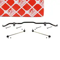 febi 45307 PROKIT Stabilisator + 2x Koppelstange f&uuml;r VW Golf 5 6 Touran AUDI A3 8P vorne