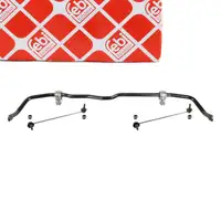 febi 171155 PROKIT Stabilisator + 2x Koppelstange f&uuml;r VW Golf 7 8 8V Leon Octavia 3 vorne