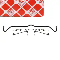 febi 37050 PROKIT Stabilisator + 2x Koppelstange f&uuml;r VW Polo 9N bis Fgst. 9N-3-150 vorne