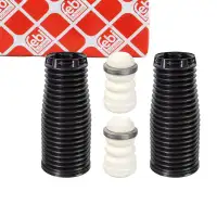 febi Dreckschutz + Anschlagpuffer Satz f&uuml;r VW Crafter MAN TGE Vorderachse 2N0412303F