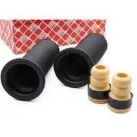 febi Staubschutz + Anschlagpuffer Satz f&uuml;r RENAULT Clio 3 4 Captur 1 Zoe BFM Grand vorne