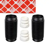 febi Dreckschutz + Anschlagpuffer Satz f&uuml;r VW Golf 7 8 Passat AUDI 8V SEAT Leon 5F vorne