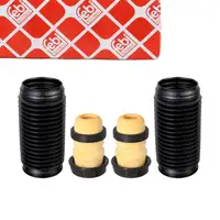 febi Staubschutz + Anschlagpuffer f&uuml;r VW Golf 7 8 T-Roc AUDI A1 GBA GBH SEAT Arona vorne