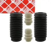 febi 106125 Dreckschutz + Anschlagpuffer Satz f&uuml;r FORD Fiesta 5 JH VAN Vorderachse 1146129
