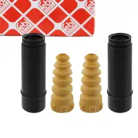 febi 106126 Dreckschutz + Anschlagpuffer Satz f&uuml;r VW Touran 1T JETTA 3 4 SKODA Yeti hinten