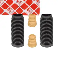 febi Dreckschutz + Anschlagpuffer Satz f&uuml;r VW Golf 6 Passat B6 B7 AUDI SEAT Leon 1P vorne