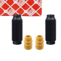 febi 107346 Dreckschutz + Anschlagpuffer Satz f&uuml;r KIA Cerato 2 TD Magentis 2 Vorderachse