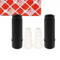febi 108092 Dreckschutz + Anschlagpuffer Satz f&uuml;r VW Golf 5 Touran 1T AUDI 8X Hinterachse