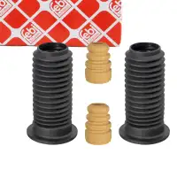 febi 109504 Dreckschutz + Anschlagpuffer Satz f&uuml;r FORD Fiesta 6 MK6 Vorderachse 1531648