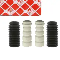 febi Dreckschutz + Anschlagpuffer Satz f&uuml;r VW Golf 2 3 4 Passat B3/B4 SKODA FELICIA hinten