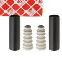 febi Dreckschutz + Anschlagpuffer Satz f&uuml;r VW Golf 4 Polo 4 AUDI 8L SEAT Ibiza 3 hinten