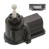 febi Stellmotor HALOGEN Scheinwerfer Leuchtweitenregulierung f&uuml;r FORD Focus 2 1324268