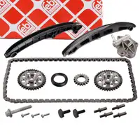 febi Steuerkettensatz f&uuml;r VW Polo 5 6R 6C SEAT Ibiza 4 6J 6P SKODA Fabia 2 542 Rapid 1.2