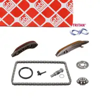 febi Steuerkettensatz f&uuml;r BMW F20 F21 F45 F46 G20 G80 G28 G21 G81 G30 F90 X1 B37 B57 oben