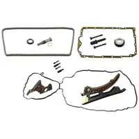 febi 173042 Steuerkettensatz Simplex f&uuml;r BMW E81 E82 E87 E88 E90 E91 E92 E93 E60 N43 N45