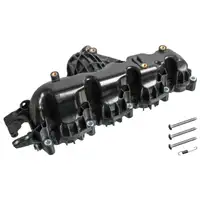 febi Ansaugkrümmer + Stellmotor Drallklappen Set für VW Golf 6 Passat B6 Tiguan 5N 2.0 TDI