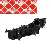 febi 183444 Stutzen Ansaugkrümmer + Dichtung für BMW 1er E81 E87 3er E90 E91 X1 E84 N47