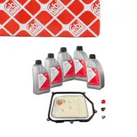 febi 176814 Getriebefilter Satz 4-Gang + 5L Getriebe&ouml;l f&uuml;r VW Sharan Transporter Alhambra