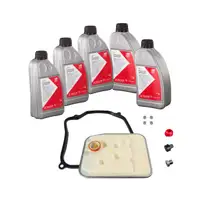 febi Getriebefilter Satz 4-Gang + 5L Getriebe&ouml;l f&uuml;r VW Golf 3 4 Passat B3/B4 Polo 8L