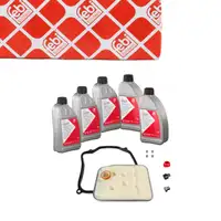 febi Getriebefilter Satz 4-Gang + 5L Getriebe&ouml;l f&uuml;r VW Golf 3 4 Passat B3/B4 Polo 8L