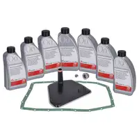 febi 176875 Getriebefilter Satz 6HP26 6HP32 Automatik + 7L Getriebe&ouml;l f&uuml;r BMW X3 E83 X5