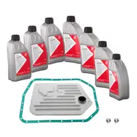 febi 176879 Getriebefilter Satz 5-Gang 5HP24 + 7L Getriebe&ouml;l f&uuml;r BMW 5er E39 E38 E31 X5